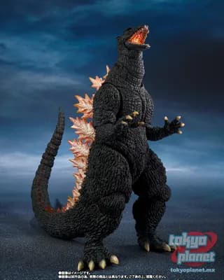 S.H.MonsterArts  GODZILLA [2004] HEAT RAY Ver. VS NEW GOTENGO