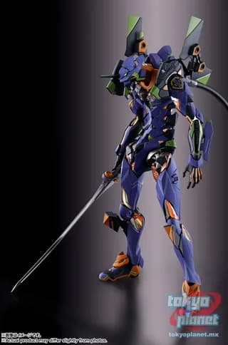 Metal Build EVANGELION TEST TYPE-01 30 with the spear of Gaius