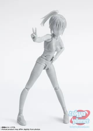S.H.Figuarts BODY-CHAN School Life Edition DX SET (Gray Color Ver.)