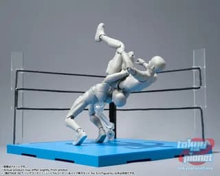 TAMASHII STAGE ACT Ring Corner(Neutral Corner) & folding Chair Set for SHF