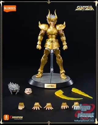 Blokees Saint Seiya Champion Class Capricorn Shura Manga Setting