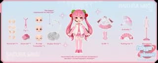 Blokees Hatsune Miku DaaLaMode Series EX Sakura Miku
