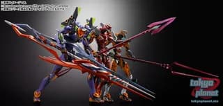 Metal Build EVANGELION TEST TYPE-01 30 with the spear of Gaius