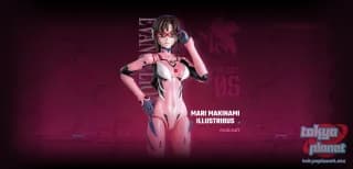 Blokees Evangelion Fantastics Series Mari Makinami Illustrious (Plug Suit)