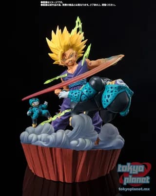 FiguartsZERO [EXTRA BATTLE]  SUPER SAIYAN 2 SON GOHAN ANGER EXPLODING INTO POWER!!