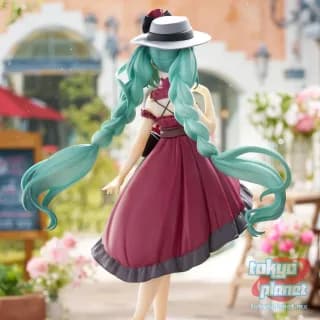 Furyu Hatsune Miku Trio-Try-iT Figure Outing Dress Red Color ver