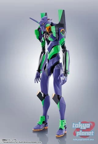 ROBOT SPIRITS EVANGELION TEST TYPE-01 + Spear Of Cassius Renewal Color Edition