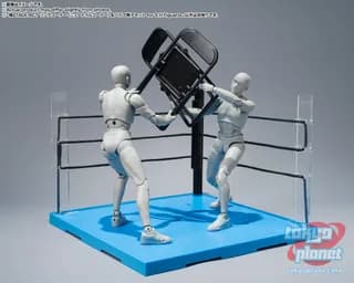 TAMASHII STAGE ACT Ring Corner(Neutral Corner) & folding Chair Set for SHF