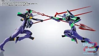 ROBOT SPIRITS EVANGELION TEST TYPE-01 + Spear Of Cassius Renewal Color Edition