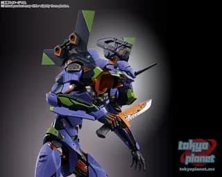 Metal Build EVANGELION TEST TYPE-01 30 with the spear of Gaius
