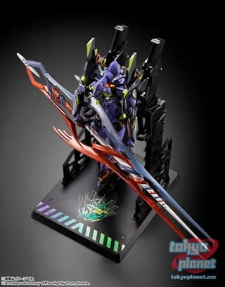 Metal Build EVANGELION TEST TYPE-01 30 with the spear of Gaius