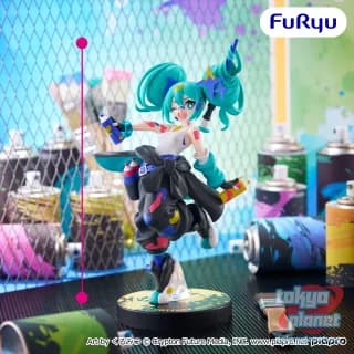 Furyu Hatsune Miku Muchute Paint Girl Another Color ver.