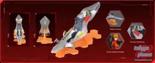 Blokees Evangelion Fantastics Series Asuka Shikinami Langley (Entry Plug Interior)