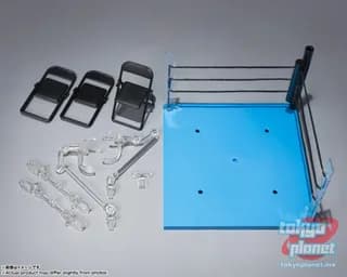 TAMASHII STAGE ACT Ring Corner(Neutral Corner) & folding Chair Set for SHF