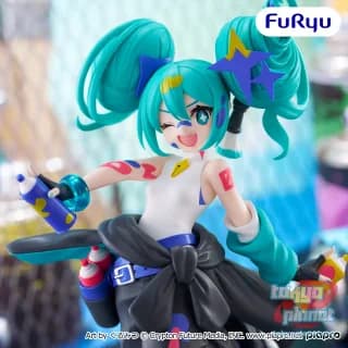 Furyu Hatsune Miku Muchute Paint Girl Another Color ver.