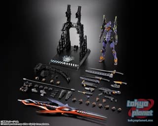Metal Build EVANGELION TEST TYPE-01 30 with the spear of Gaius