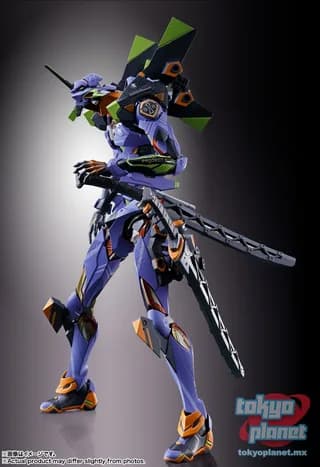 Metal Build EVANGELION TEST TYPE-01 30 with the spear of Gaius