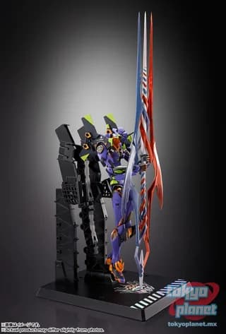 Metal Build EVANGELION TEST TYPE-01 30 with the spear of Gaius