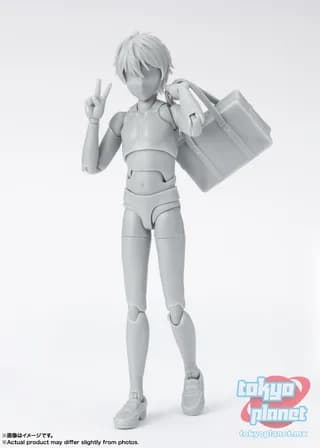 S.H.Figuarts BODY-KUN  School Life Edition DX SET (Gray Color Ver.)