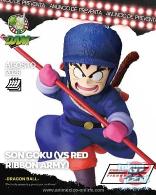 ICHIBANSHO  FIGURE MASTERLISE SON GOKU (VS RED RIBBON ARMY)
