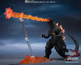 S.H.MonsterArts  GODZILLA [2004] HEAT RAY Ver. VS NEW GOTENGO