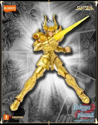 Blokees Saint Seiya Champion Class Capricorn Shura Manga Setting
