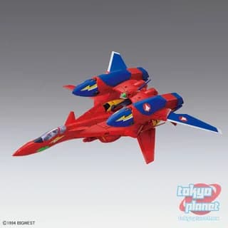 HG 1/100 VF-19 CUSTOM FIRE VALKYRIE WITH SOUND BOOSTER