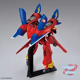 HG 1/100 VF-19 CUSTOM FIRE VALKYRIE WITH SOUND BOOSTER