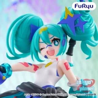 Furyu Hatsune Miku Muchute Paint Girl Another Color ver.