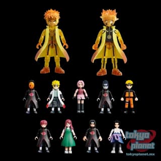 Blokees Naruto Galaxy Version 01 Ultimate Bond 9 in 1