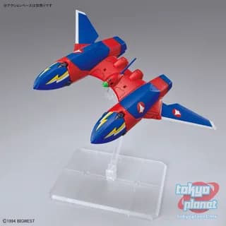 HG 1/100 VF-19 CUSTOM FIRE VALKYRIE WITH SOUND BOOSTER