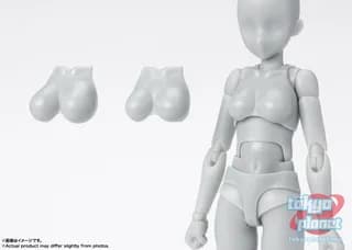 S.H.Figuarts BODY-CHAN School Life Edition DX SET (Gray Color Ver.)