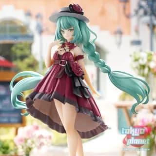 Furyu Hatsune Miku Trio-Try-iT Figure Outing Dress Red Color ver