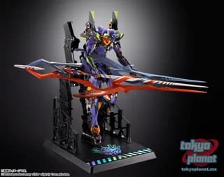 Metal Build EVANGELION TEST TYPE-01 30 with the spear of Gaius