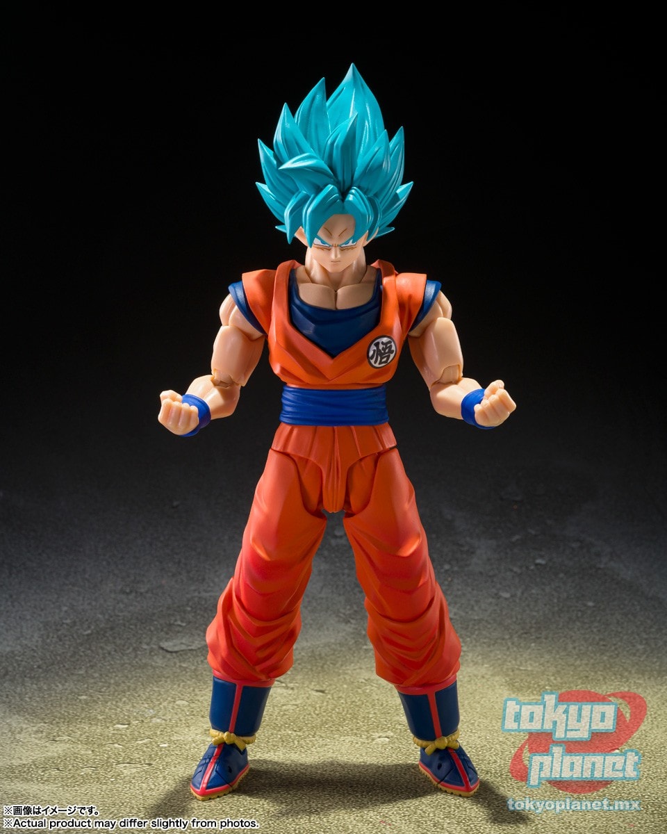SHF SSGSS SON GOKU BLUE POWER TRANSCENDING LIMITS