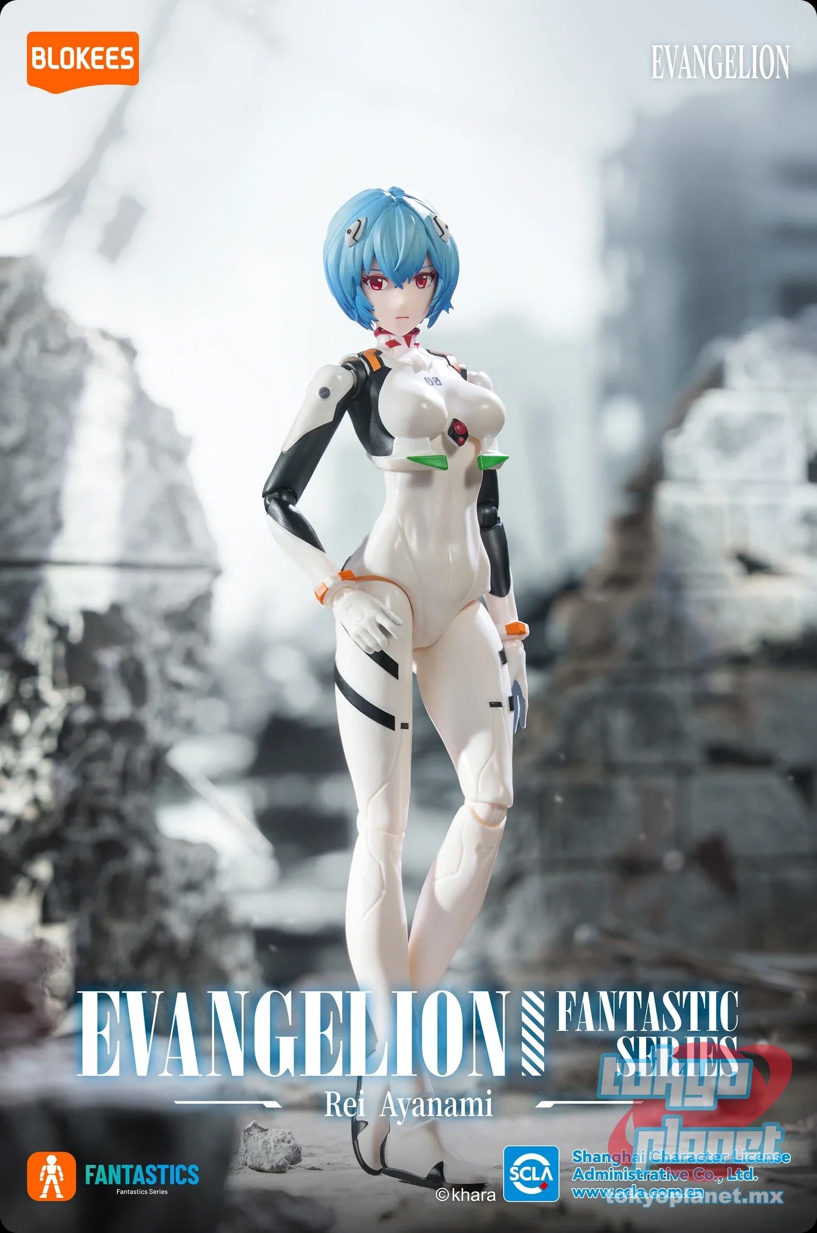 Blokees Evangelion Fantastics Series Ayanami Rei (Entry Plug Interior)