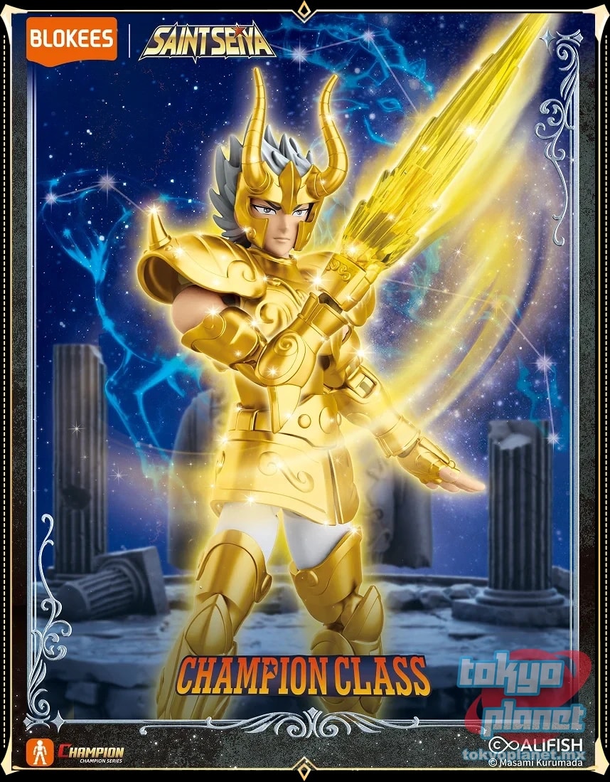 Blokees Saint Seiya Champion Class Capricorn Shura Manga Setting