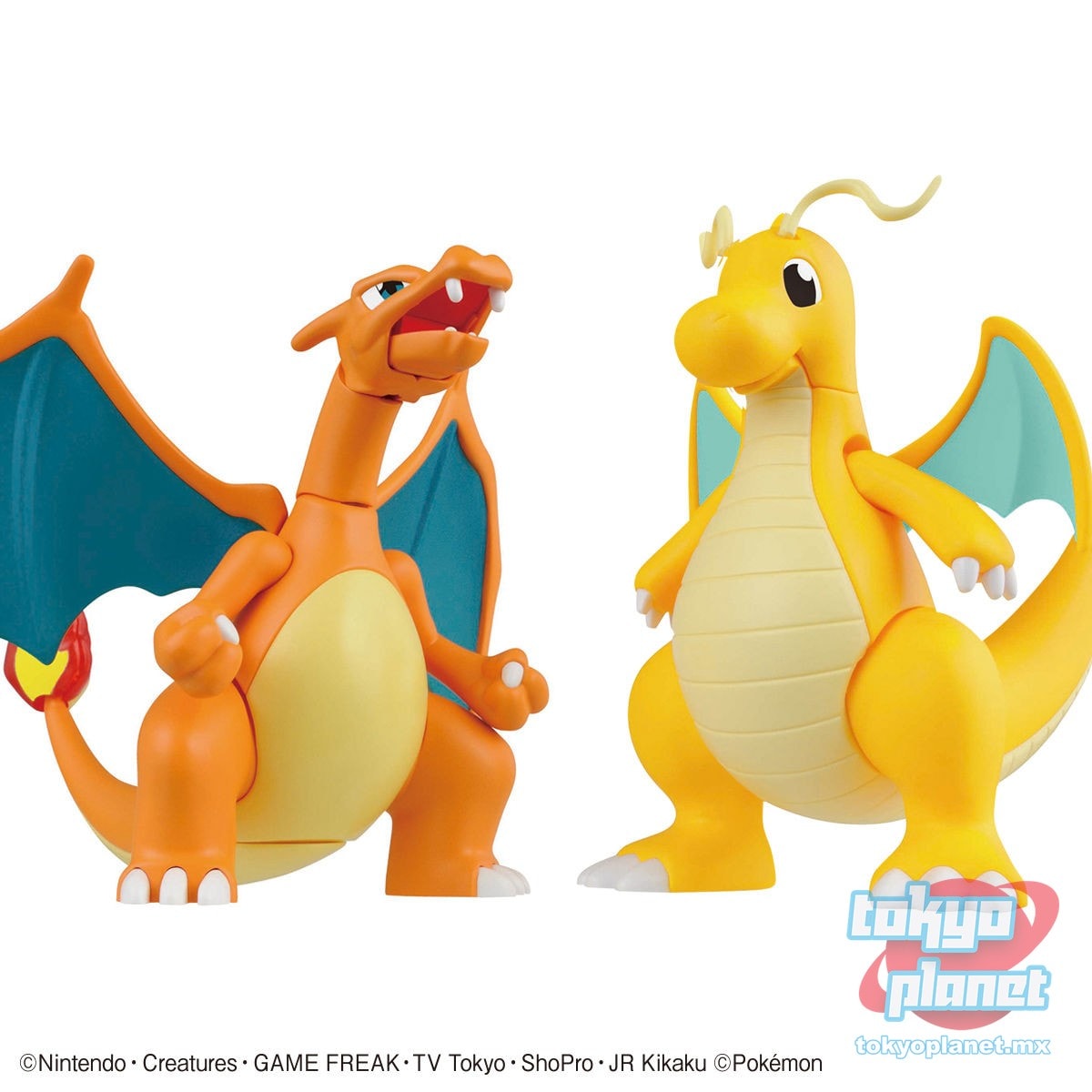 Pokémon Model Kit CHARIZARD & DRAGONITE