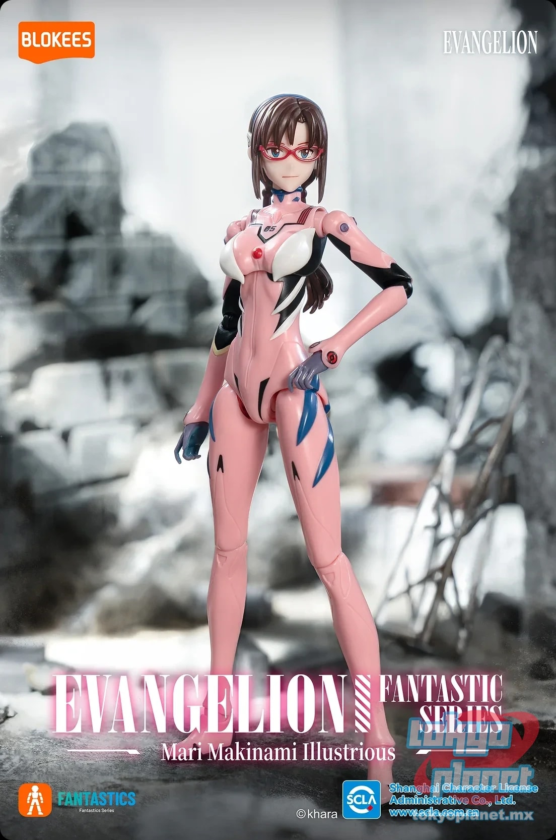 Blokees Evangelion Fantastics Series Mari Makinami Illustrious (Entry Plug Interior)