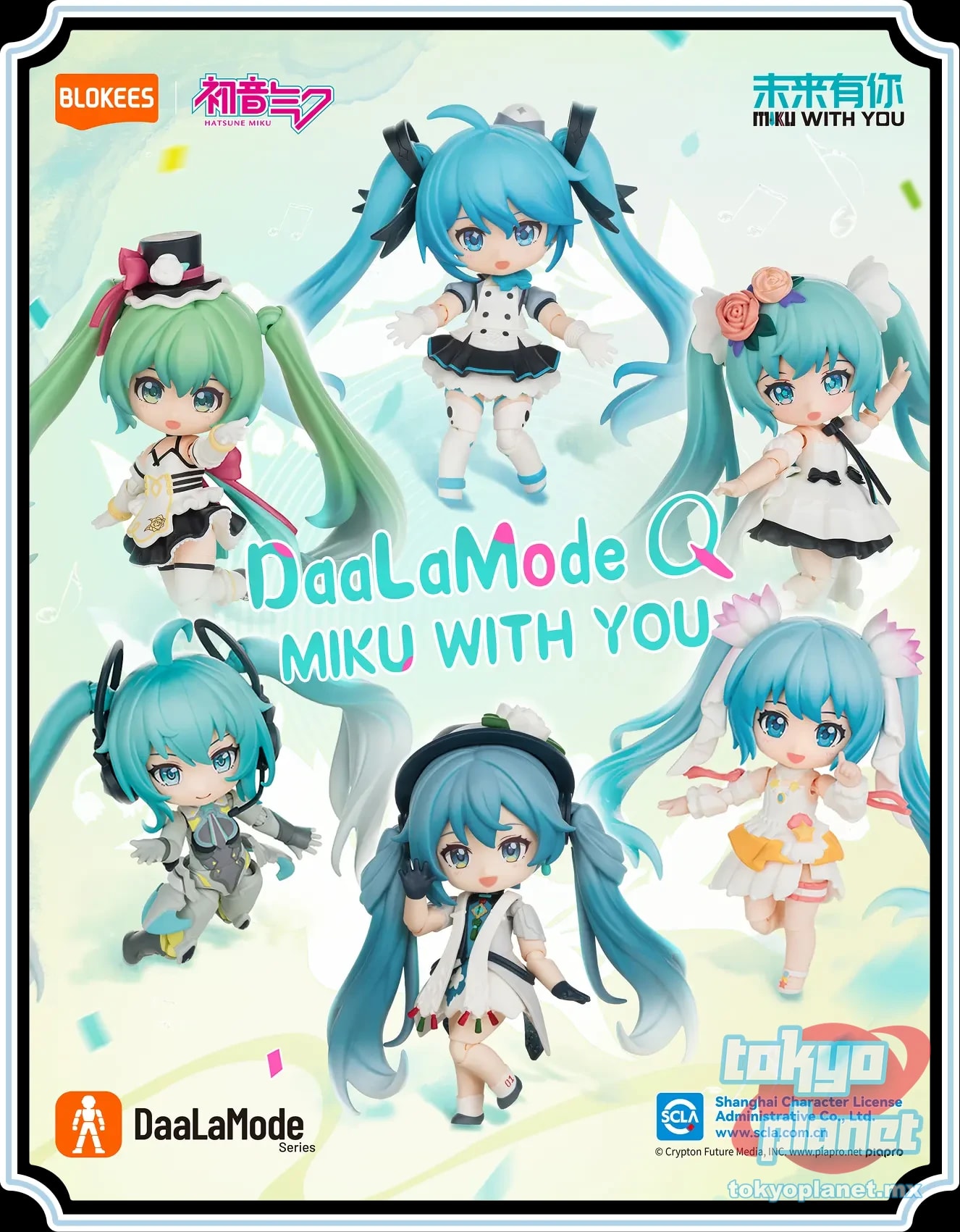 Blokees Hatsune Miku Fantastics Q Series Miku With You