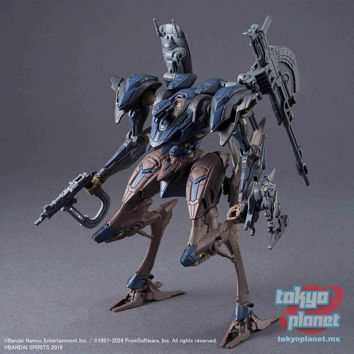 30MM ARMORED CORE Ⅵ FIRES OF RUBICON SCHNEIDER NACHTREIHER/40E STEEL HAZE