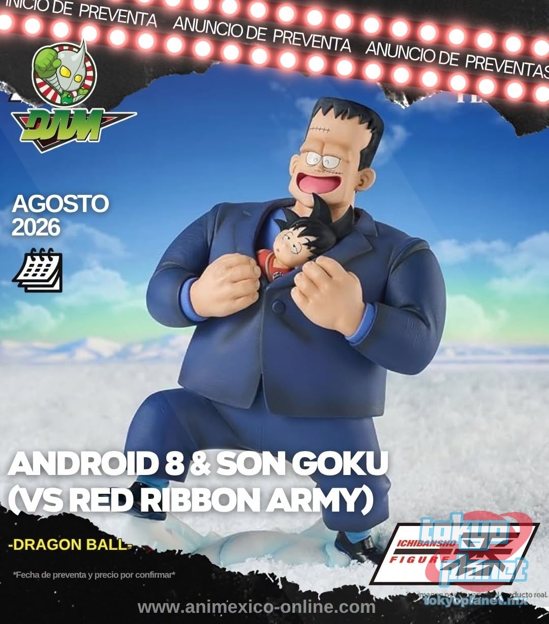 ICHIBANSHO  FIGURE MASTERLISE PLUS Android 8 & SON GOKU